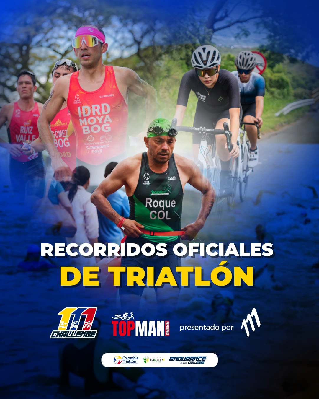 Recorridos triatlón 111 Challenge